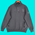 Vintage Nra Pullover Sweater Mens Large Camo Embroidered Eagle Usa Patch Logo Mock Neck Knit Pullove