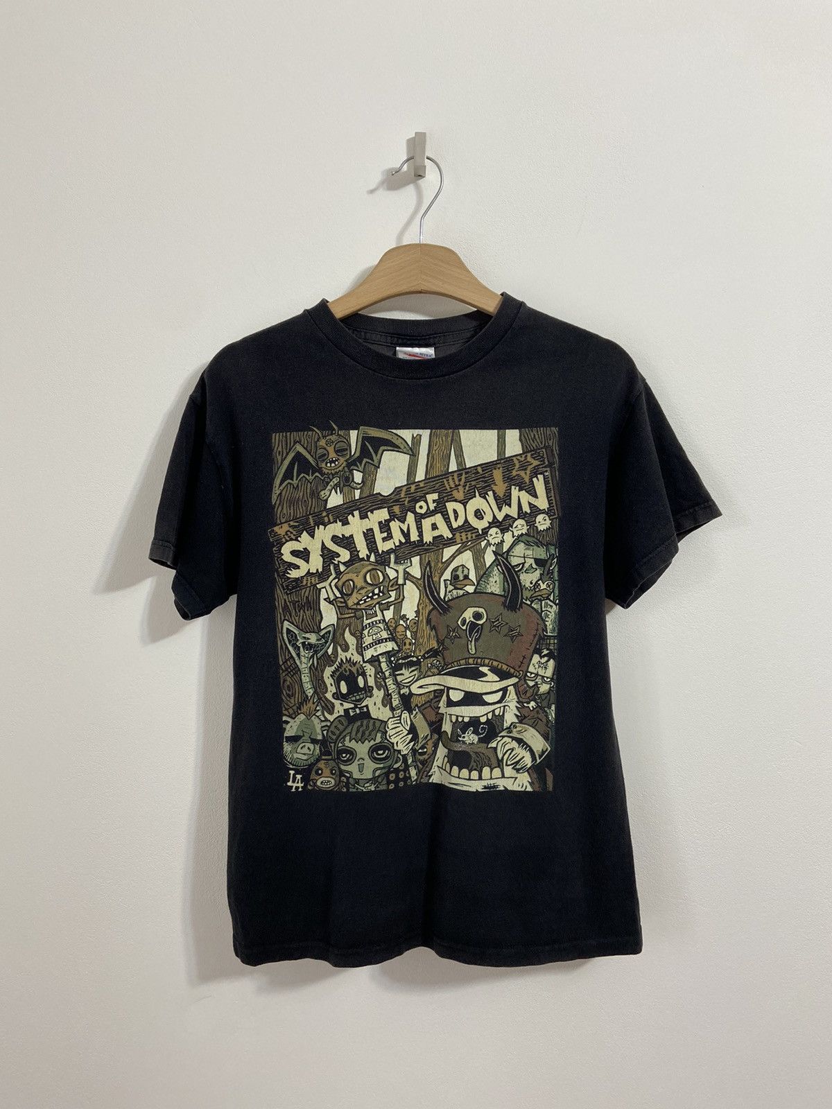 Vintage System Of A Down Tee Shirt Black Colour Hoodie, Sweatshirt | FlexRushtees.com
