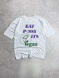 Vintage Eat P It S Vegan Boxy T Shirt Xl Hoodie, Sweatshirt | FlexRushtees.com