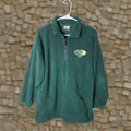 Vintage Hard Rock Cafe Belfast Fleece Pullover Size M Screen Stars By Fruit Of The Loom Bran
