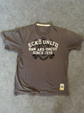 Fubu X Rap Tees Vintage Ecko Unltd Big Logo Tribal Grey Tee