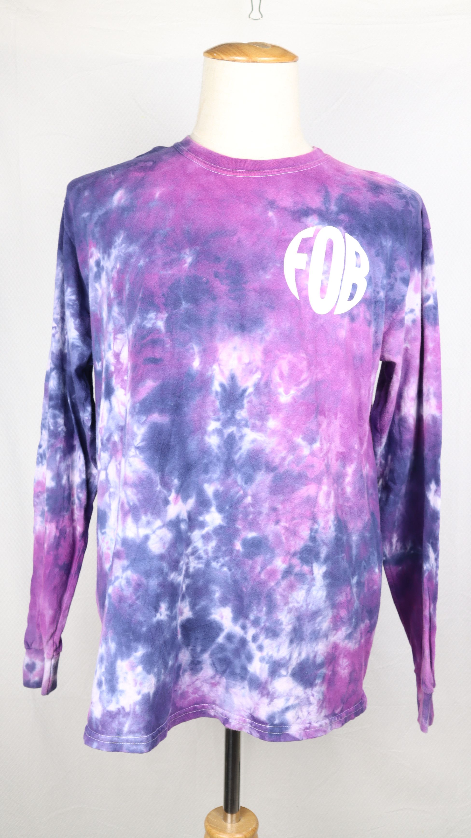 Band Tees Fall Out Boy Long Sleeve Tie Dye Shirt Hoodie, Sweatshirt | AU16VibeMintTees.com