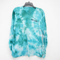 Vintage Salt Life Green Tie Dye Crew Neck Skate Trippy T Shirt Sz L