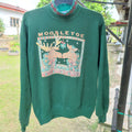 Vintage And Rare Morning Sun Jerzees Moosletoe Sweatshirt