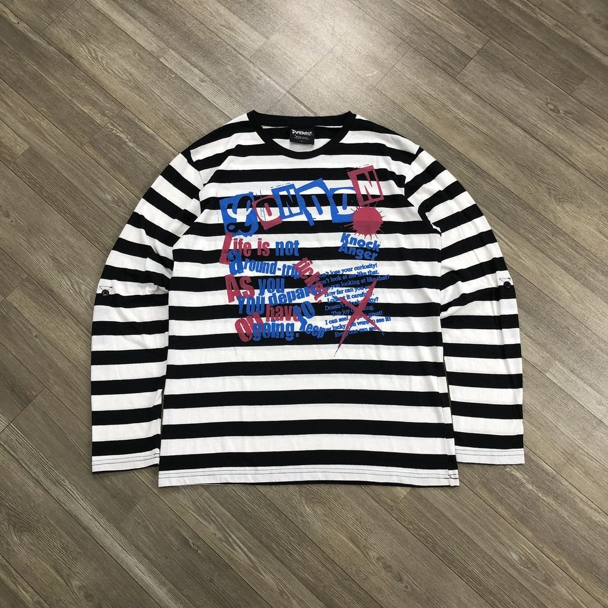 Japanese Brand 2000s Durante Punk Ifsixwasnine Kmrii Goa Lgb Longsleeve