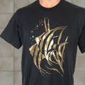 Vintage Screen Stars Best Angelfish T Shirt Xl Black Men 1989 80s 90s Hawaii Short Sleeve Us