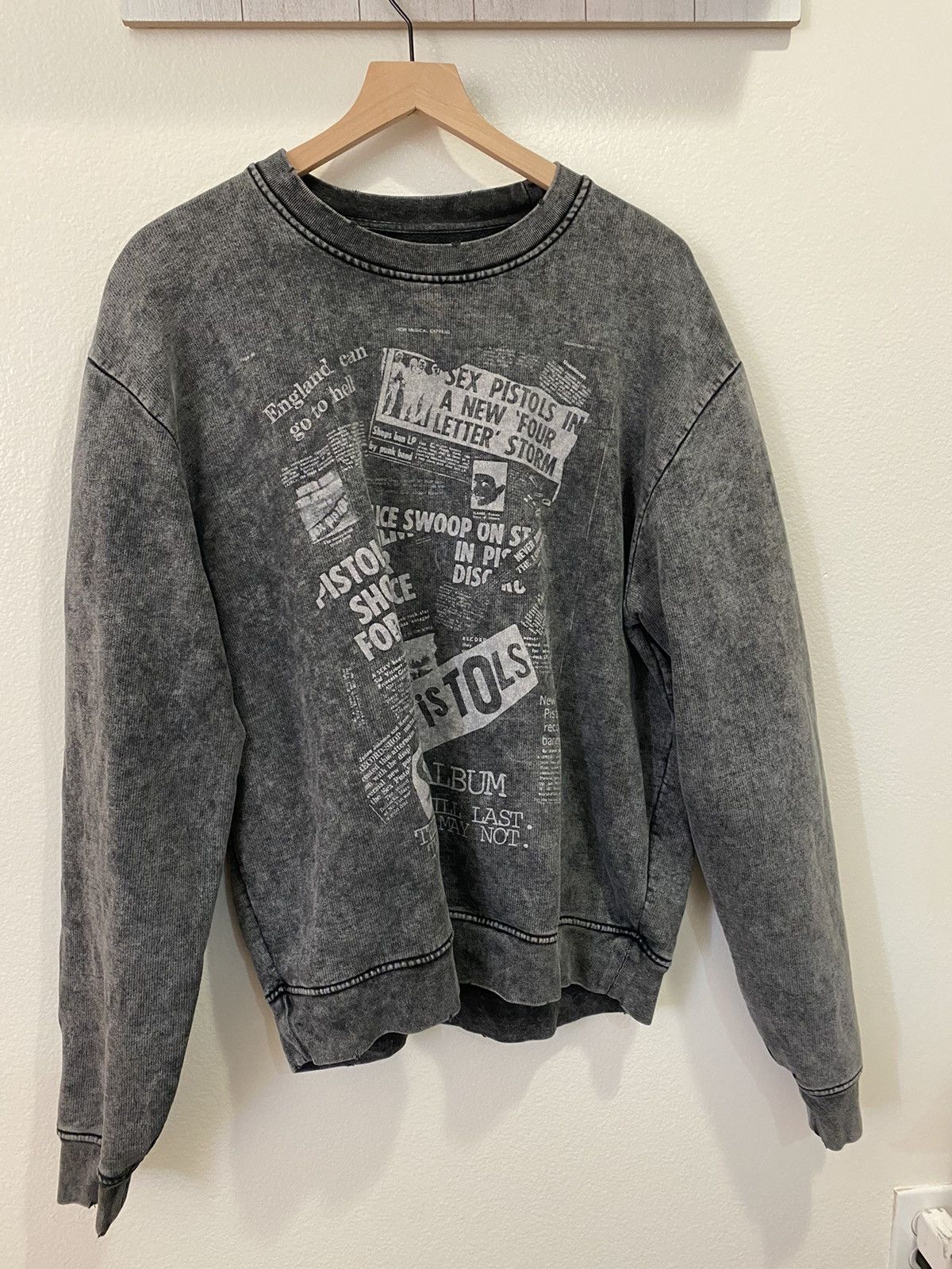 Sex Pistols Crewneck Sweatshirt T-Shirts, Hoodie | FlexRushtees.com