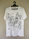 Anime Anima Tekkonkinreet Uniqlo Embroidered T