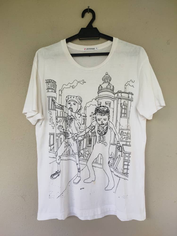 Anime Anima Tekkonkinreet Uniqlo Embroidered T