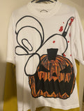 Father Steve Asspizza Carving Pumpkin Tee