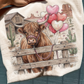 Valentine's Highland Cow T-Shirt