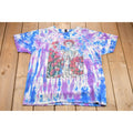 Vintage 1990s Grateful Dead Skeleton Tie Dye T Shirt Hoodie, Sweatshirt | AU16VibeMintTees.com