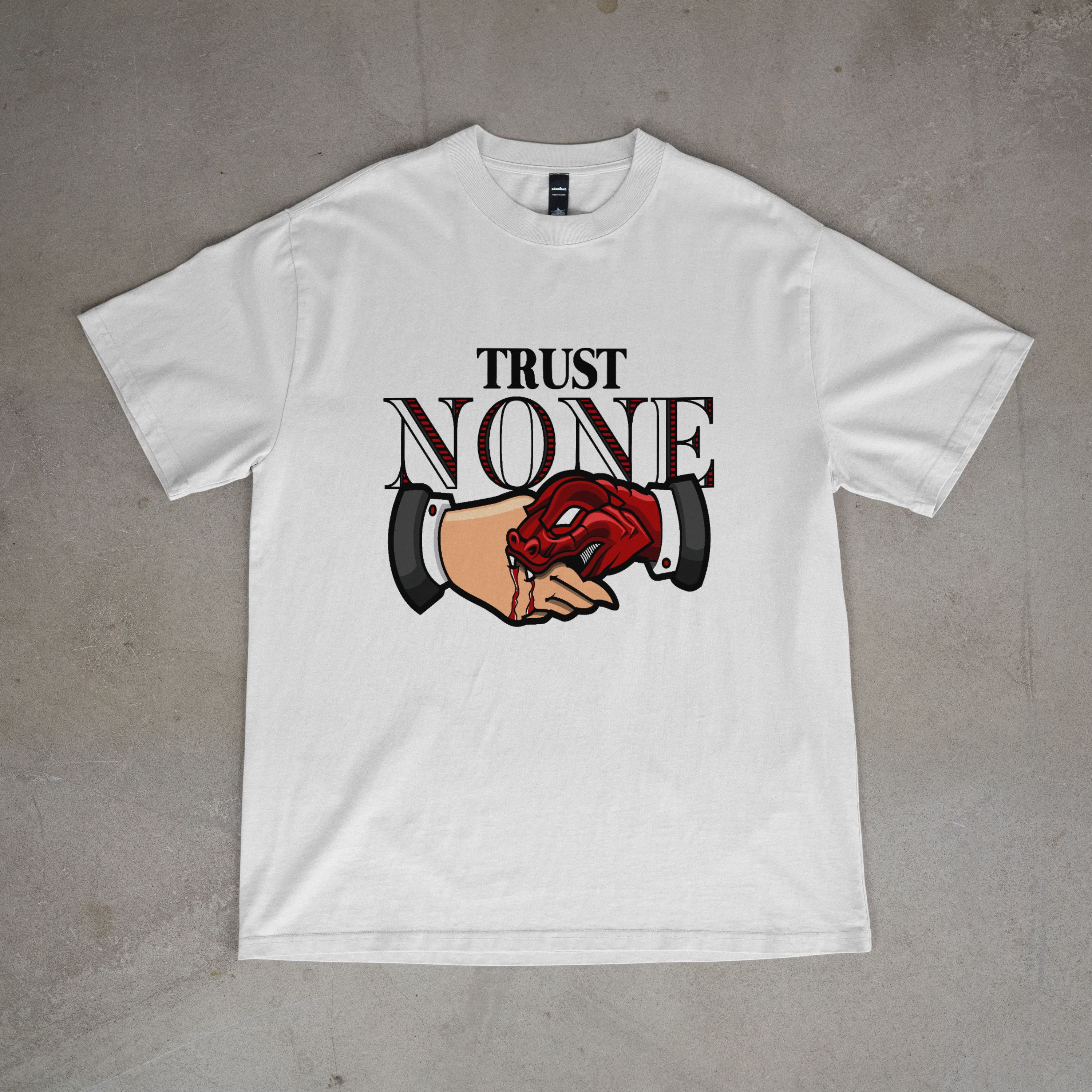 Vintage None Trust Tee Summer 2025 Streetwear Hoodie, Sweatshirt | FlexRushtees.com