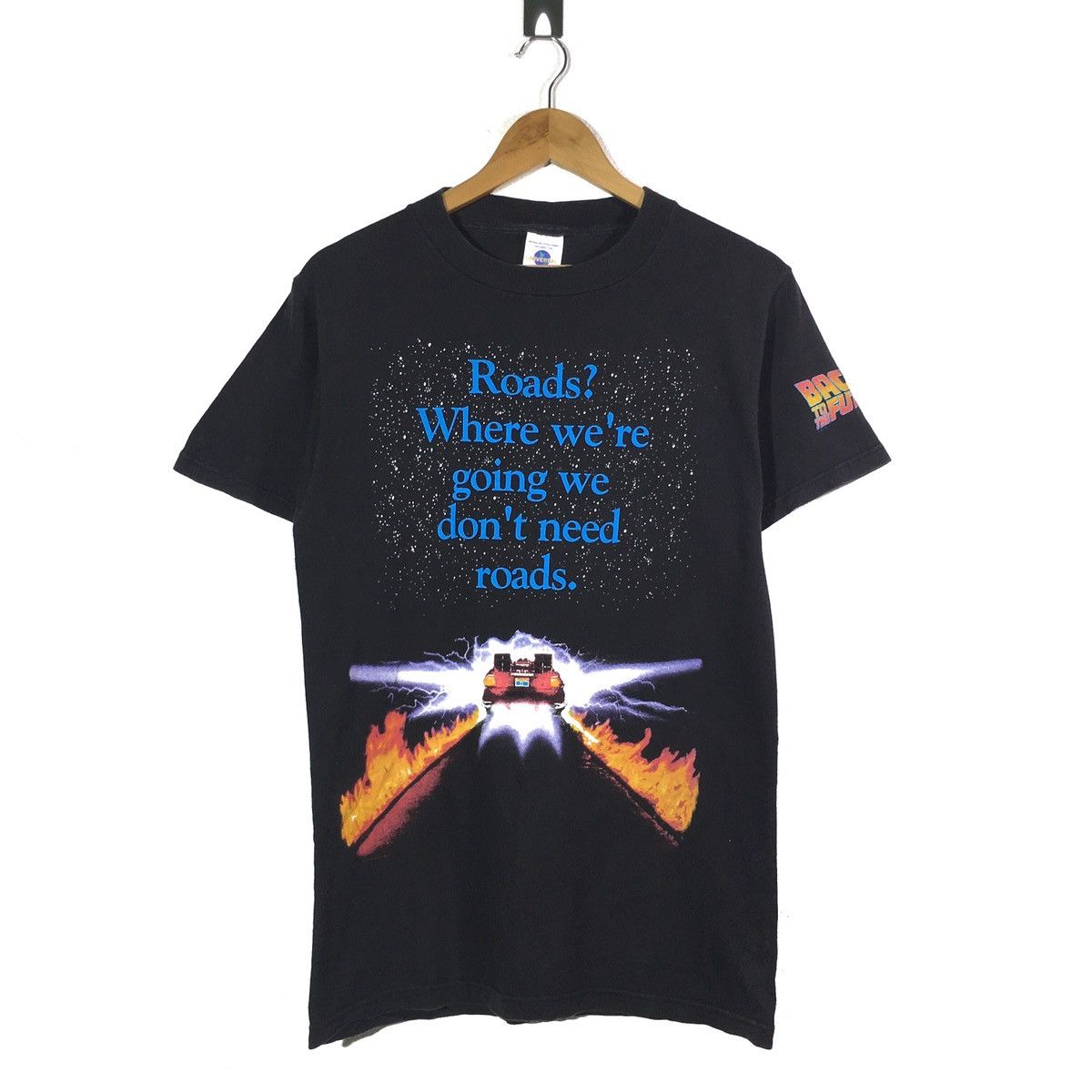 Rare Vintage 90s Back To The Future Movie Shirt S Sz