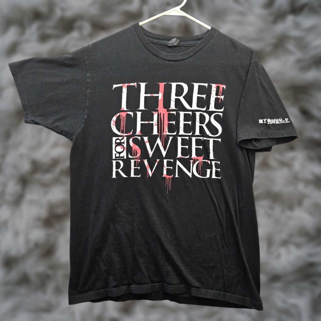 Revenge Mcr My Chemical Romance T Shirt Vintage 2005 Three Cheers Sweet Revenge Large Shirt Mens Bla Hoodie, Sweatshirt