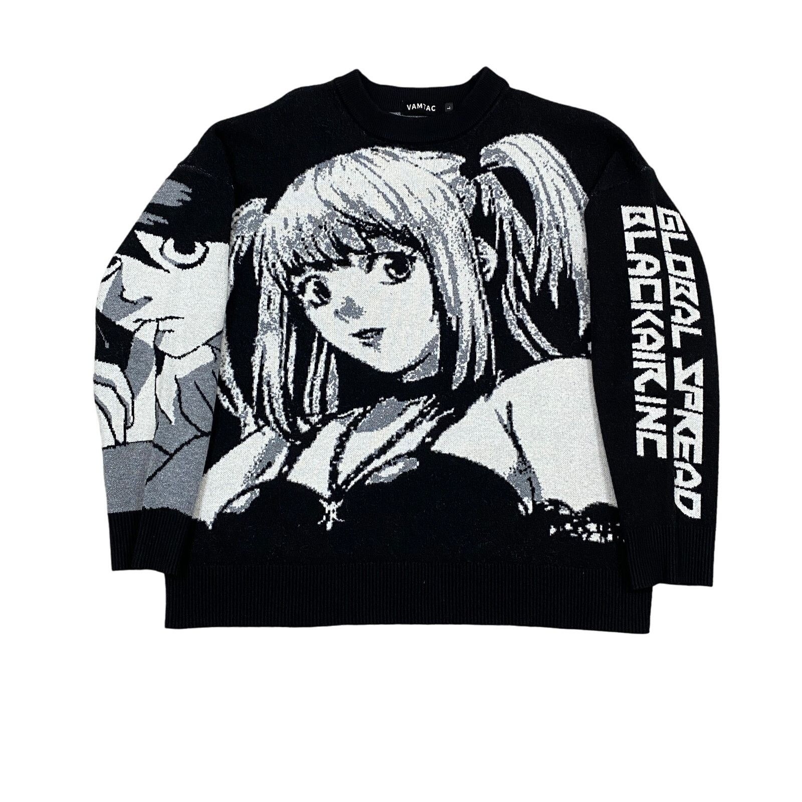 Other Vamtac Misa Amane Knit Sweater Anime Men S Medium Death Note