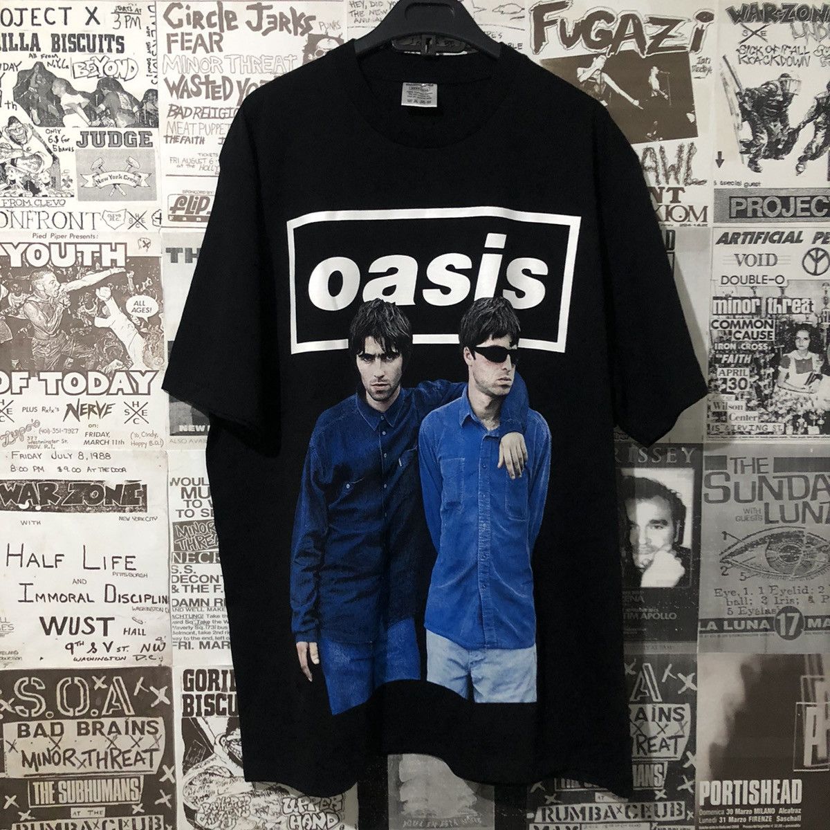 Vintage Sale Oasis Shirt Bootleg Hoodie, Sweatshirt | FlexRushtees.com