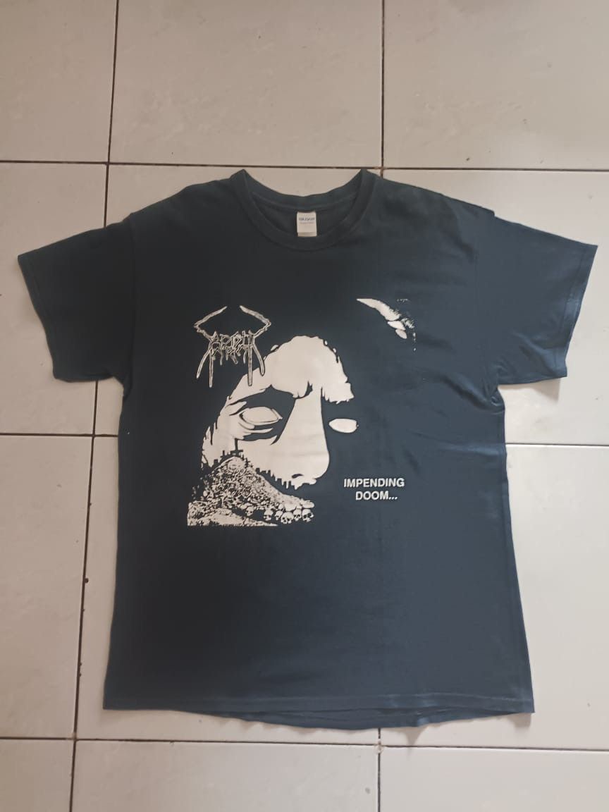 Band Tees Sadistic Intent Impending Doom 1991 Art Death Metal Band Tee