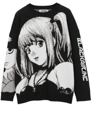 Vintage Death Note Pullover