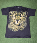 Vintage 90s American Thunder Cheetah Print Nature T Shirt Hoodie, Sweatshirt | FlexRushtees.com