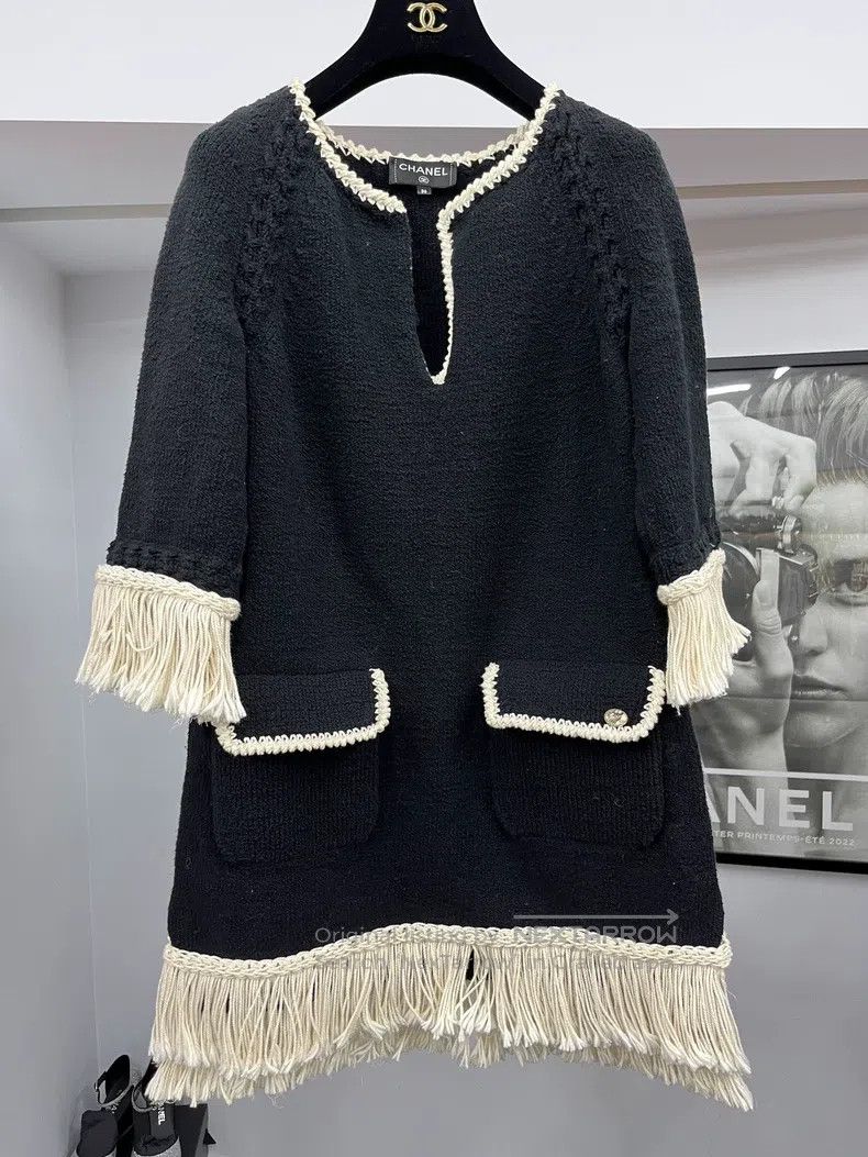 Chanel Greek Series Black And White Colour Block Tassel Dr T-Shirts, Hoodie, Sweatshirt | FlexRushtees.com
