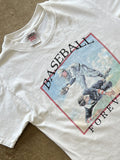 Vintage 1989 Baseball Forever Oneita Tag Tee Large Hoodie, Sweatshirt | FlexRushtees.com