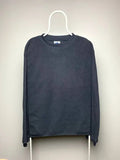 Adidas Sweatshirt Fleece Xl Grey Winter Vintage Sweater