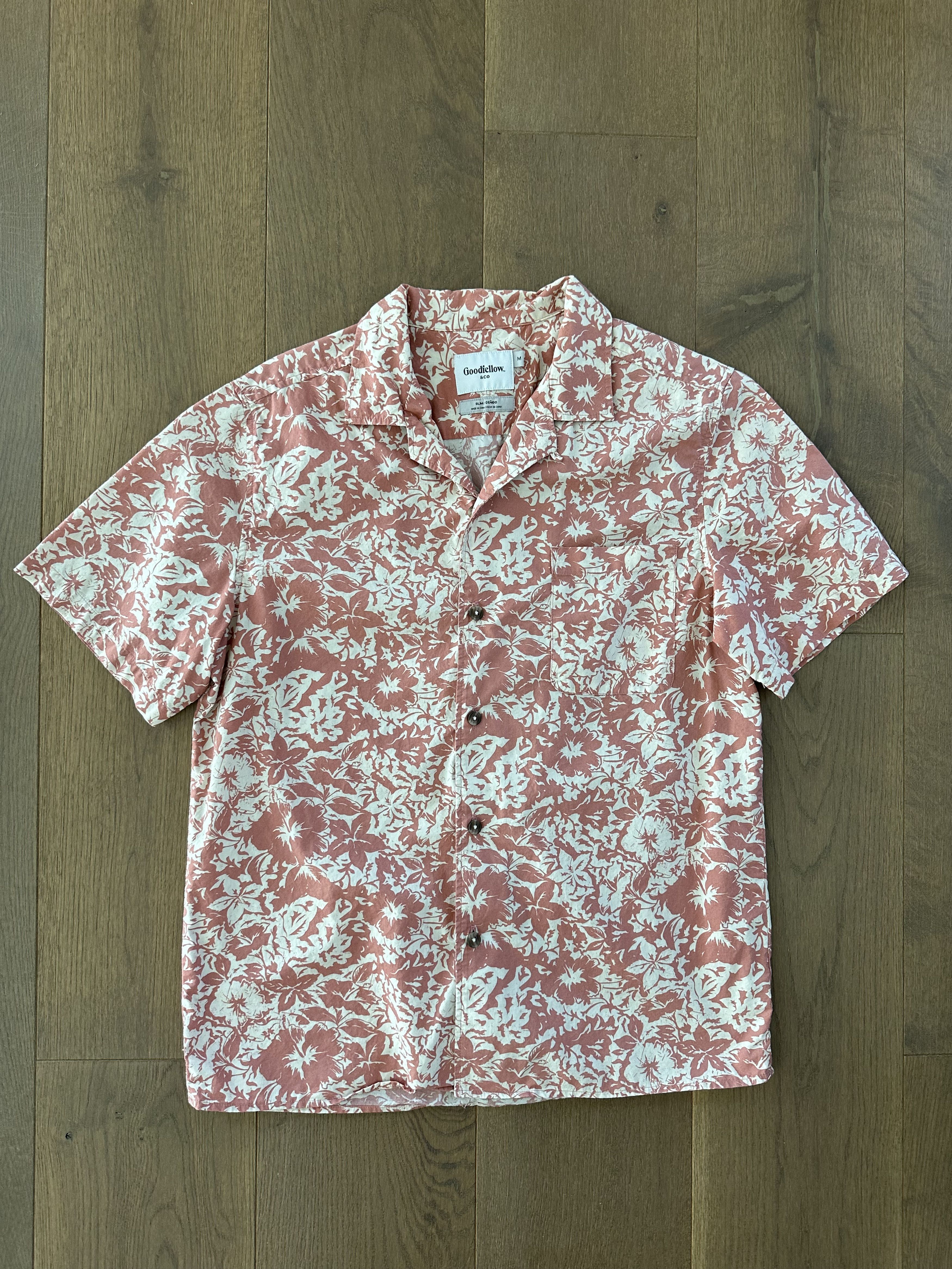 Other Goodfellow Short Sleeve Floral Shirt