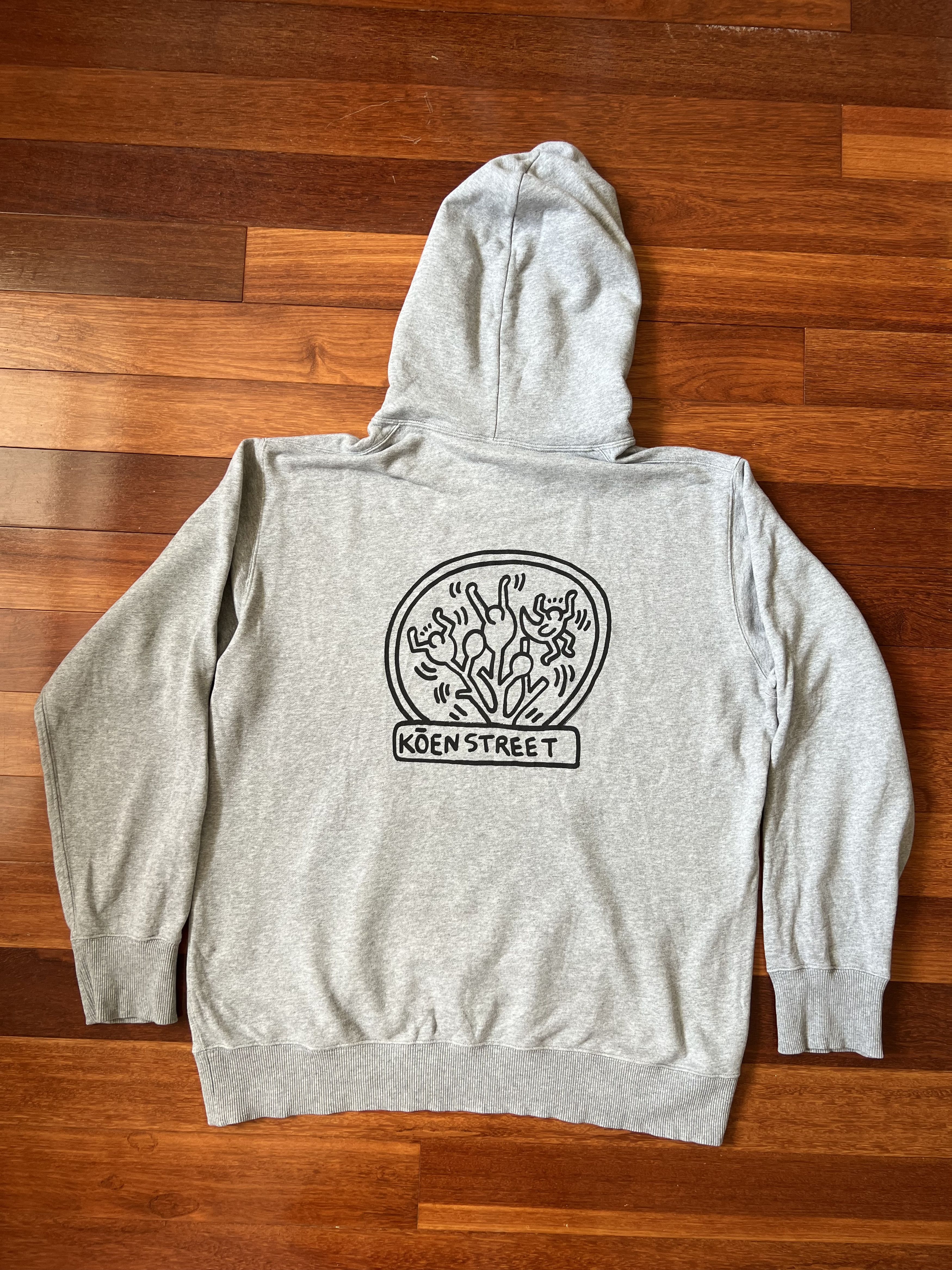 Uniqlo Koen Street Grey Hoodie X Large T-Shirts, Sweatshirt | FlexRushtees.com