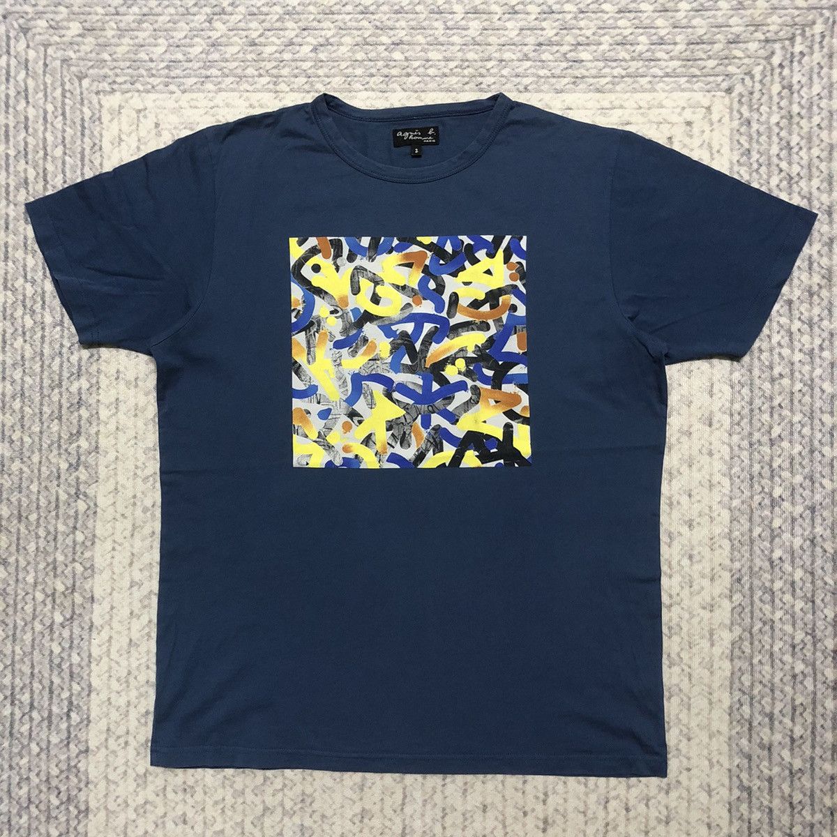 Japanese Brand X Agnes B Rare Vintage Agnes B Homme Art Tees Hoodie, Sweatshirt | FlexRushtees.com