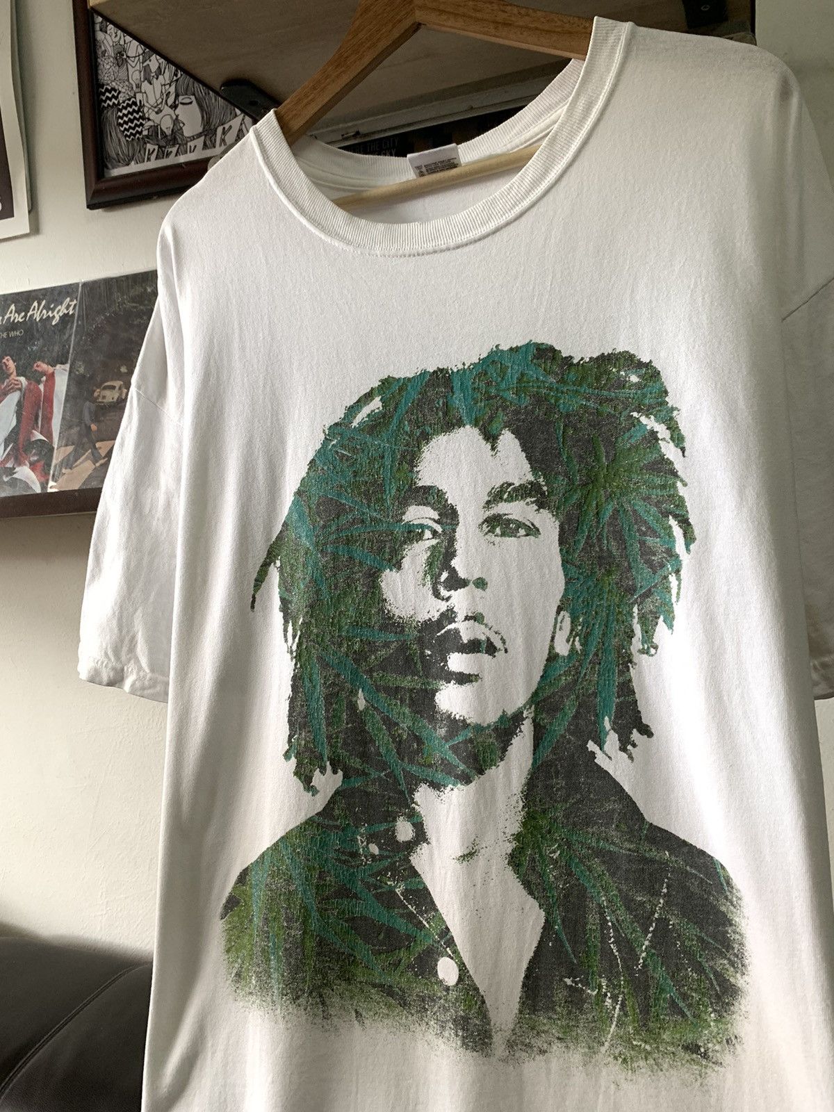 Rarely Vintage Bob Marley Marijuana Weed T-Shirts, Hoodie, Sweatshirt | FlexRushtees.com