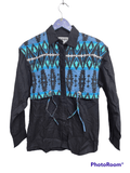 Vintage Wrangler Navajo Aztec Western Shirt