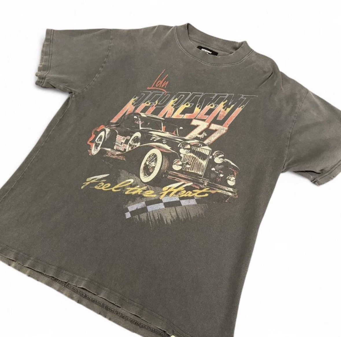 Clo Represent Feel The Heat Tee Hoodie, Sweatshirt | FlexRushtees.com