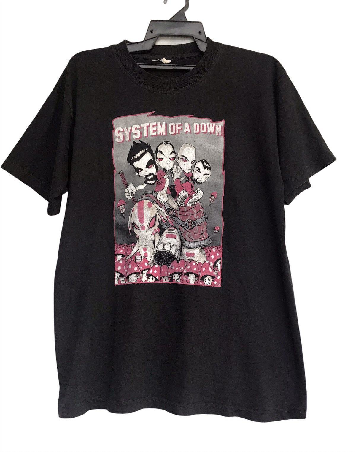 Vintage Vtg 2002 System Of A Down Tour T Shirt Hoodie, Sweatshirt | FlexRushtees.com