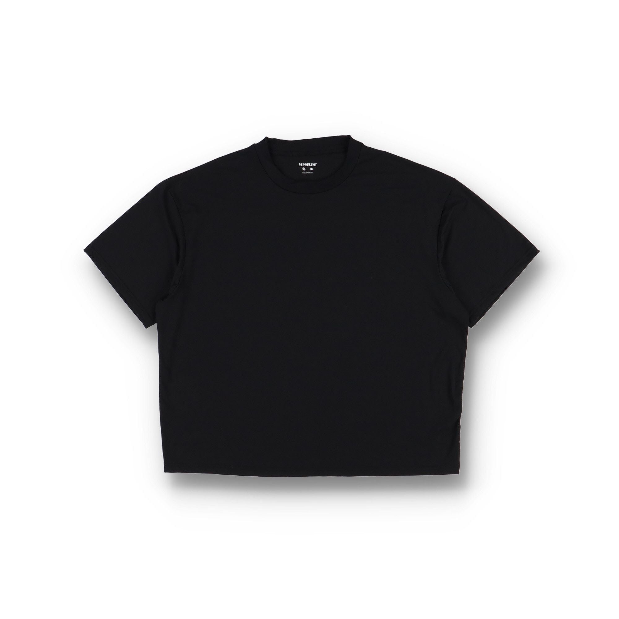 Represent Clo Black 247 Logo Oversized T Shirt Hoodie, Sweatshirt | FlexRushtees.com