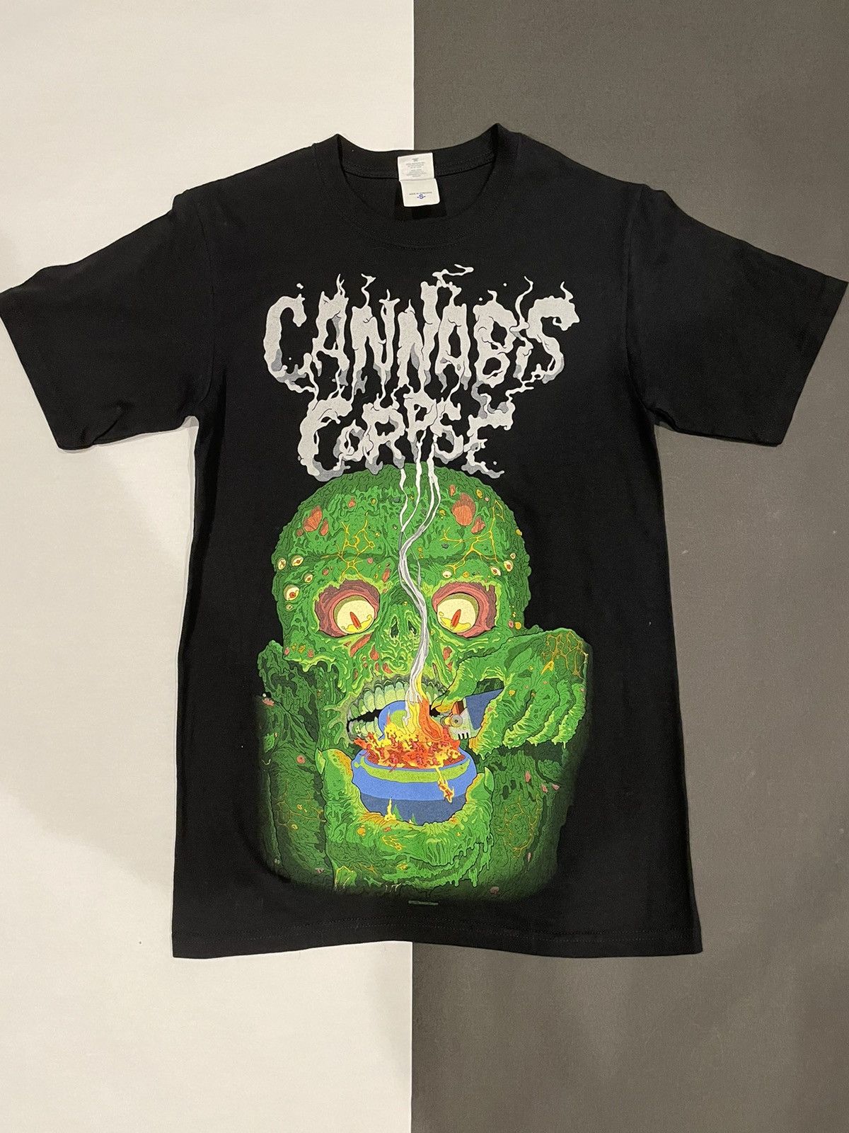 Anvil Vintage 2013 Cannabis Corpse Band T Shirt