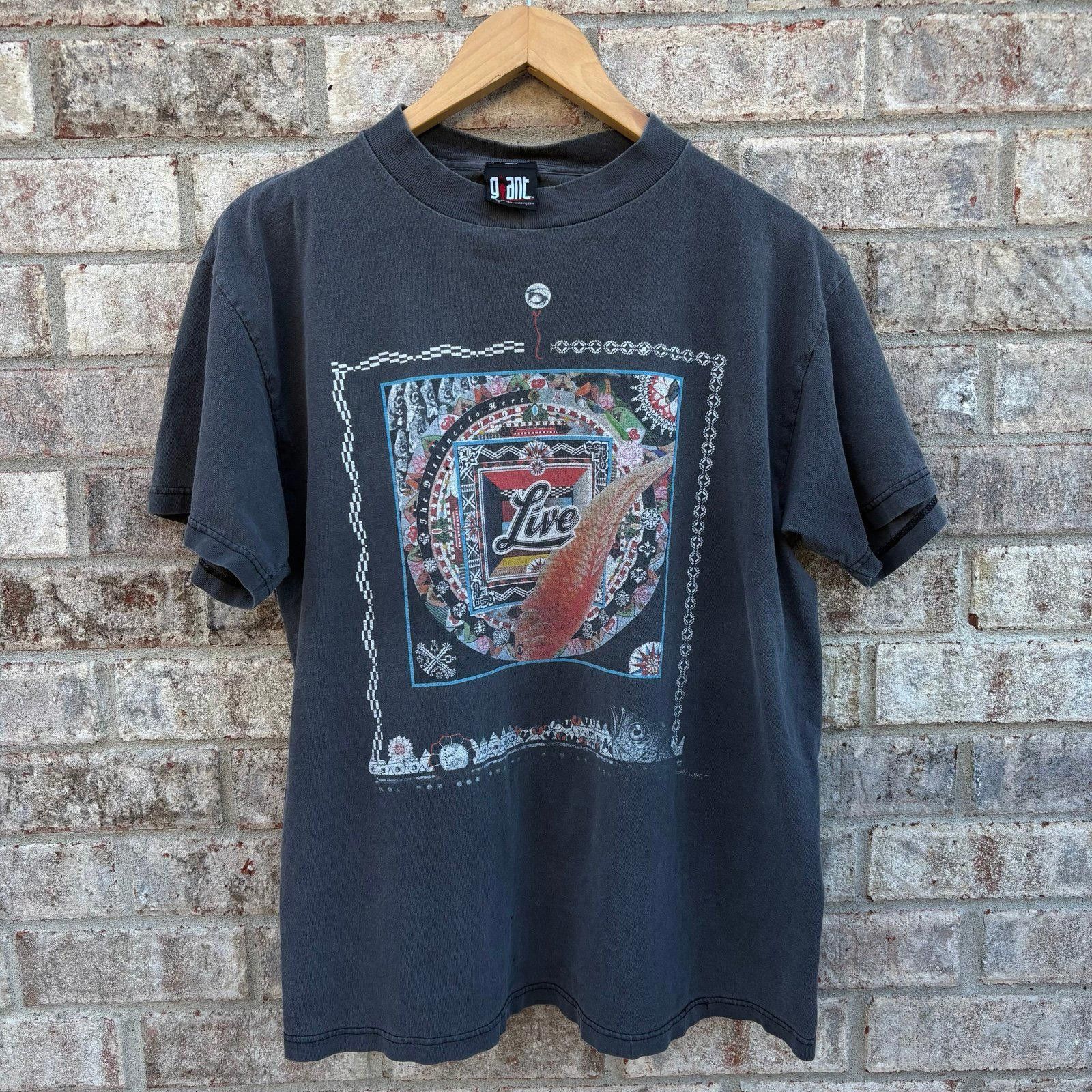 Giant Vintage 90s Live Band Tour Tee Hoodie, Sweatshirt | FlexRushtees.com