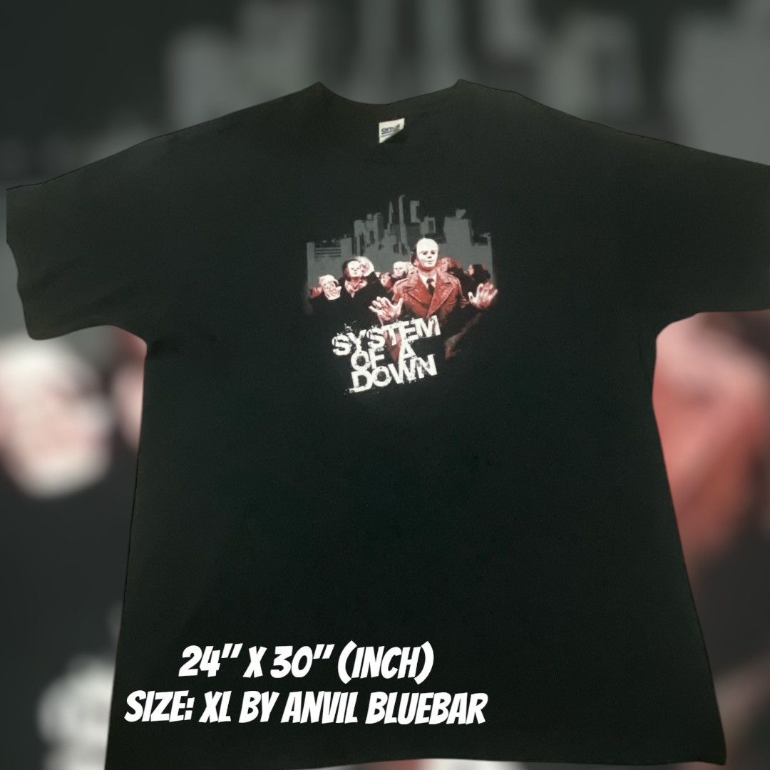 Band Tees System Of A Down Band Tee Hoodie, Sweatshirt | FlexRushtees.com