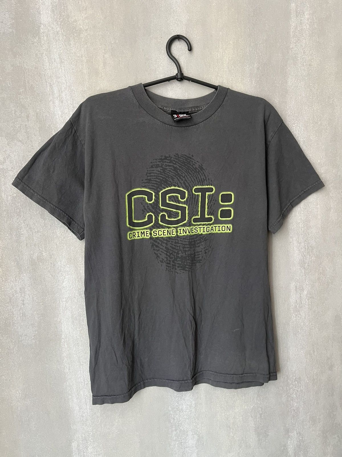 Vintage Csi Crime Scene Investigation Giant Vintage Rare T Shirt