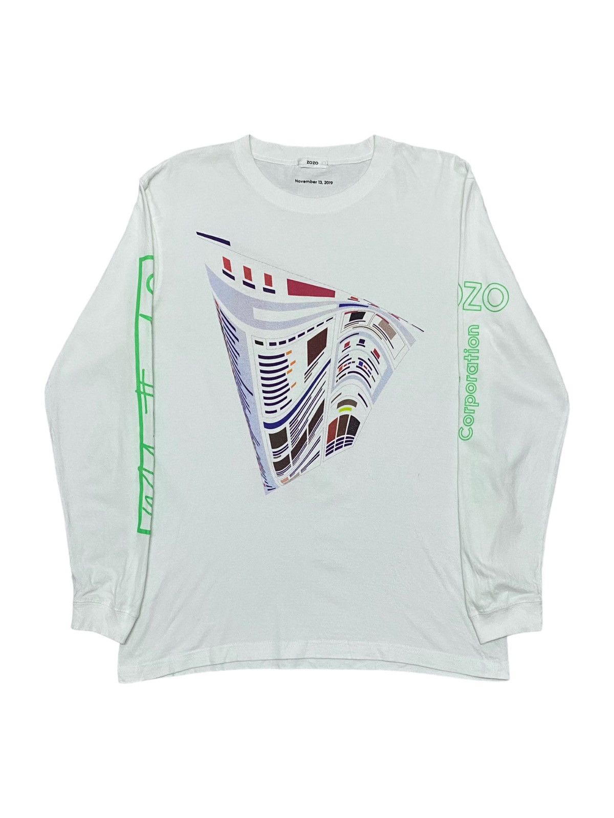 Japanese Brand Zozo Company Tee Yahoo Japan Art Graffiti Psychedelic Hoodie, Sweatshirt | FlexRushtees.com