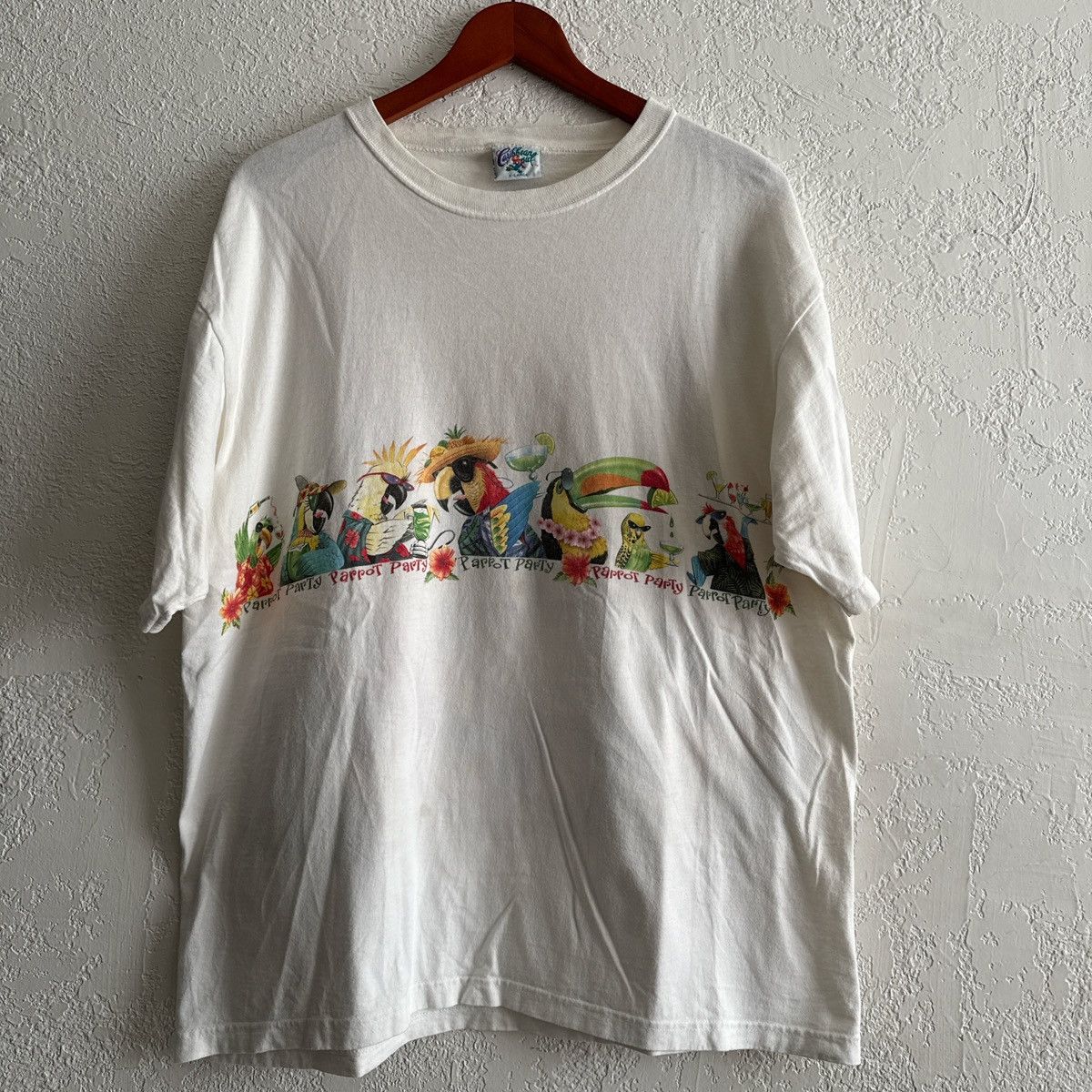 Other 2000s Parrot Party Vintage Tropical Y2k Shirt