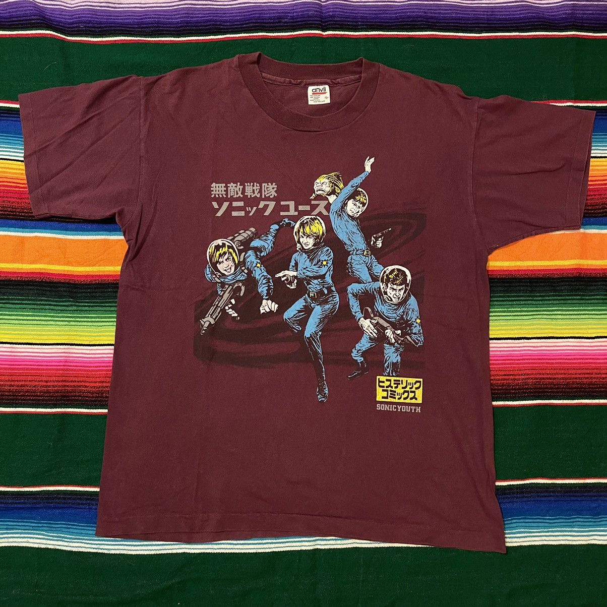 Vintage 90 S Sonic Youth Astronauts Band Tee