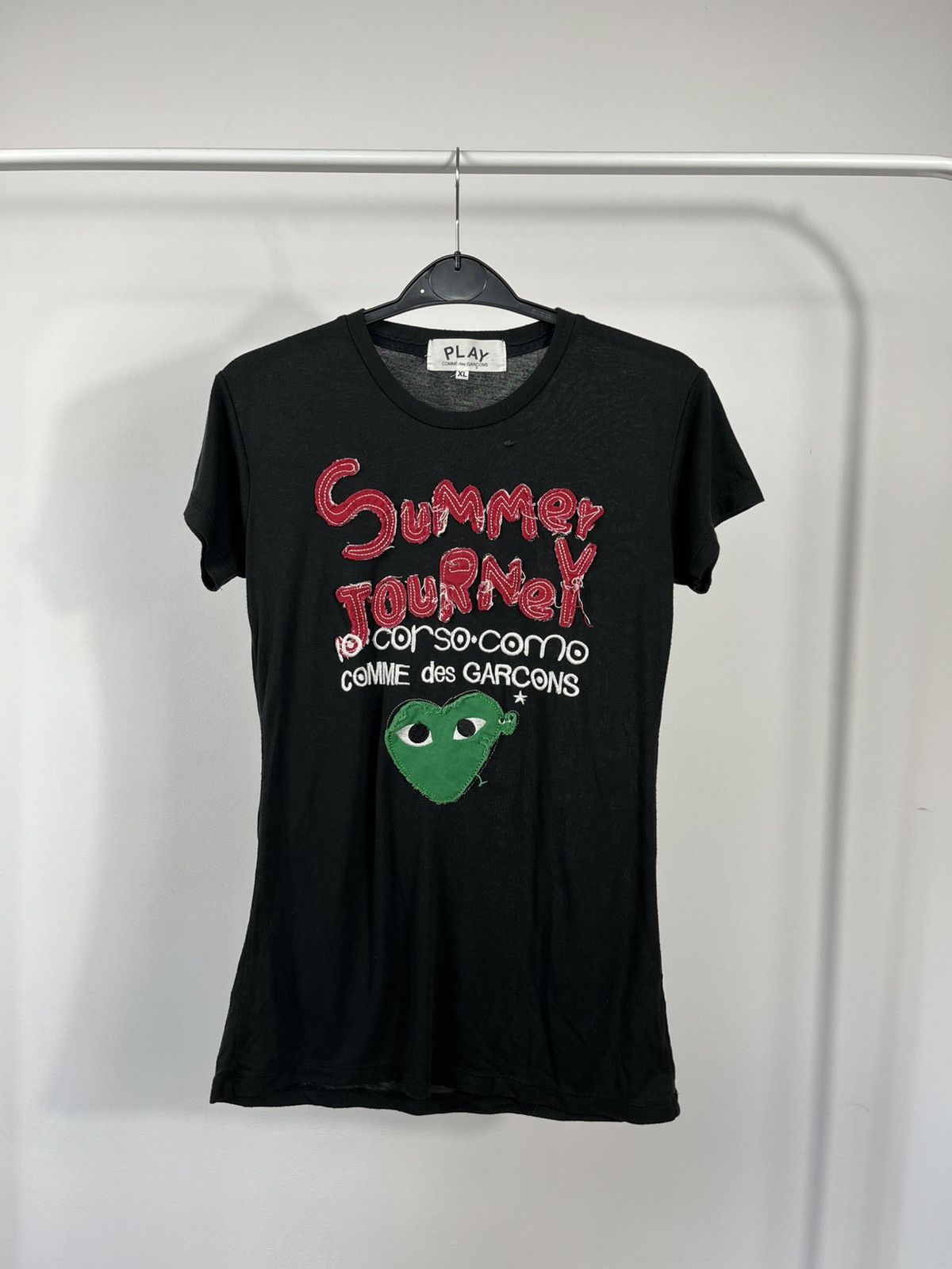 Des Garcons Comme Des Garcons Play Summer Tourney Tee Women S Xl