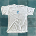 Vintage Gildan T Shirt Shirt Mens L White 70s 80s 90s Rag Tee Graphic Print Funny G Tech