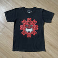 Band Tees Vintage Faded Bootleg Red Hot Chili Peppers Red Aztec Tee S Hoodie, Sweatshirt | FlexRushtees.com