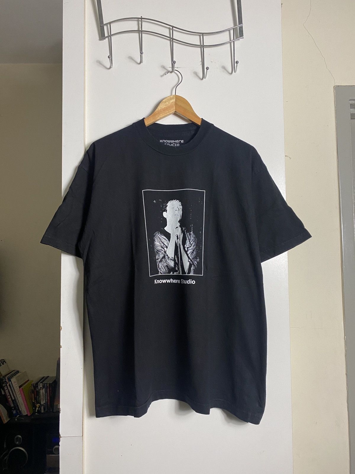 Band Tees Knowhere Studio Ian Curtis Joy Division Band Tshirt Hoodie, Sweatshirt | FlexRushtees.com