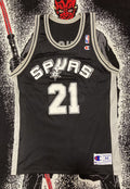 Nba X Vintage Vintage 90s San Antonio Spurs Tim Duncan Nba Jersey Champion
