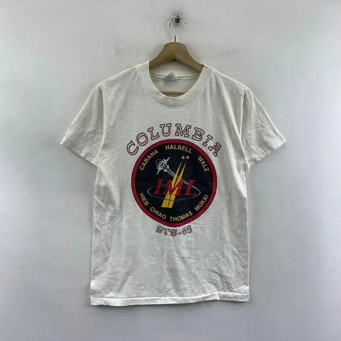 Vintage Vtg 90 Nasa Columbia Sts 65 Space Shuttle Tee Shirt