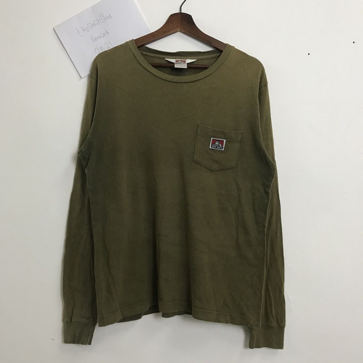 Vintage Ben Davis Faded Long Sleeve Tee