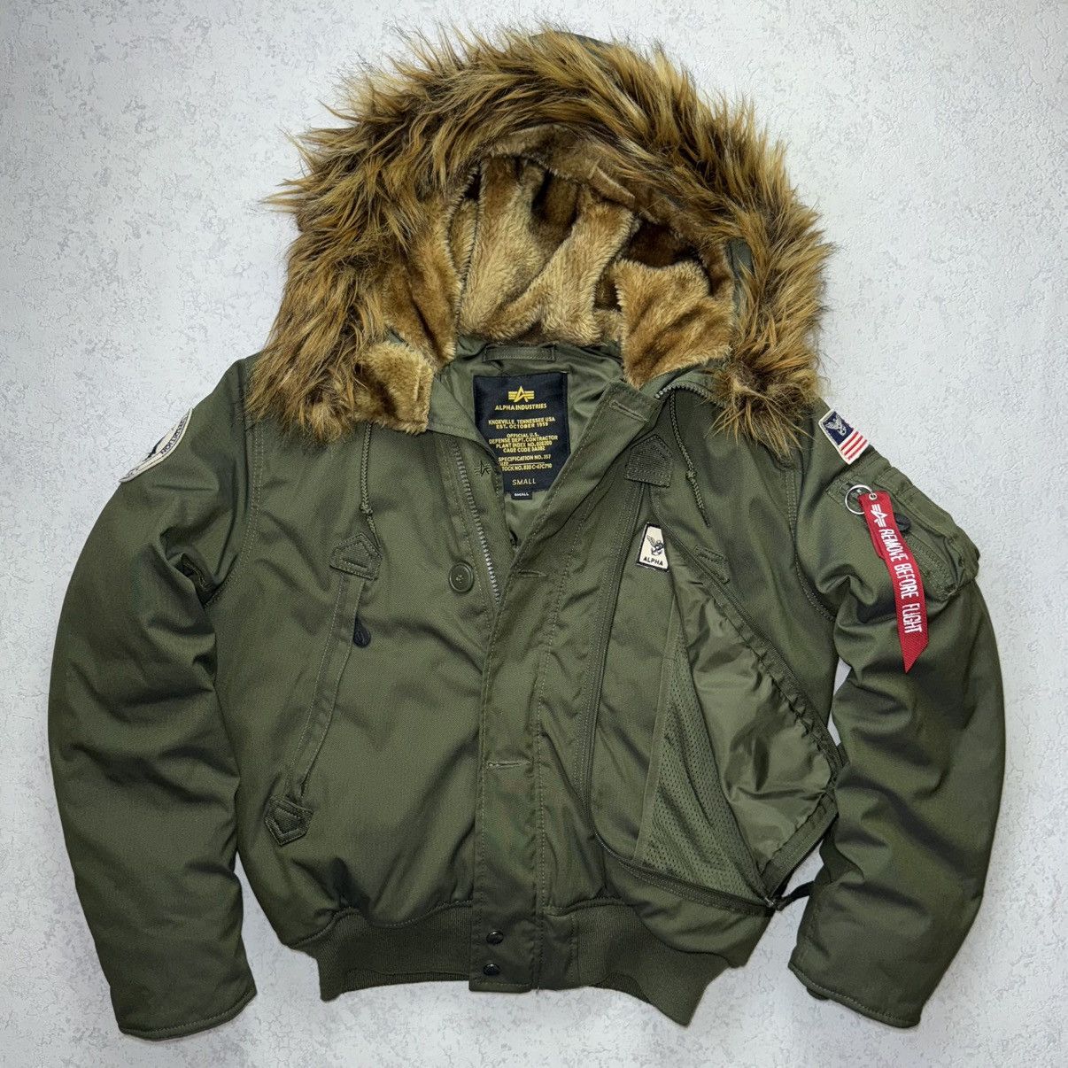 Industries Alpha Industries Bomber Polar Warriors Arctic Expeditions